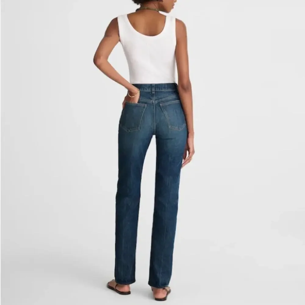 Madewell The Tall Longline Straight Jean Size 33T